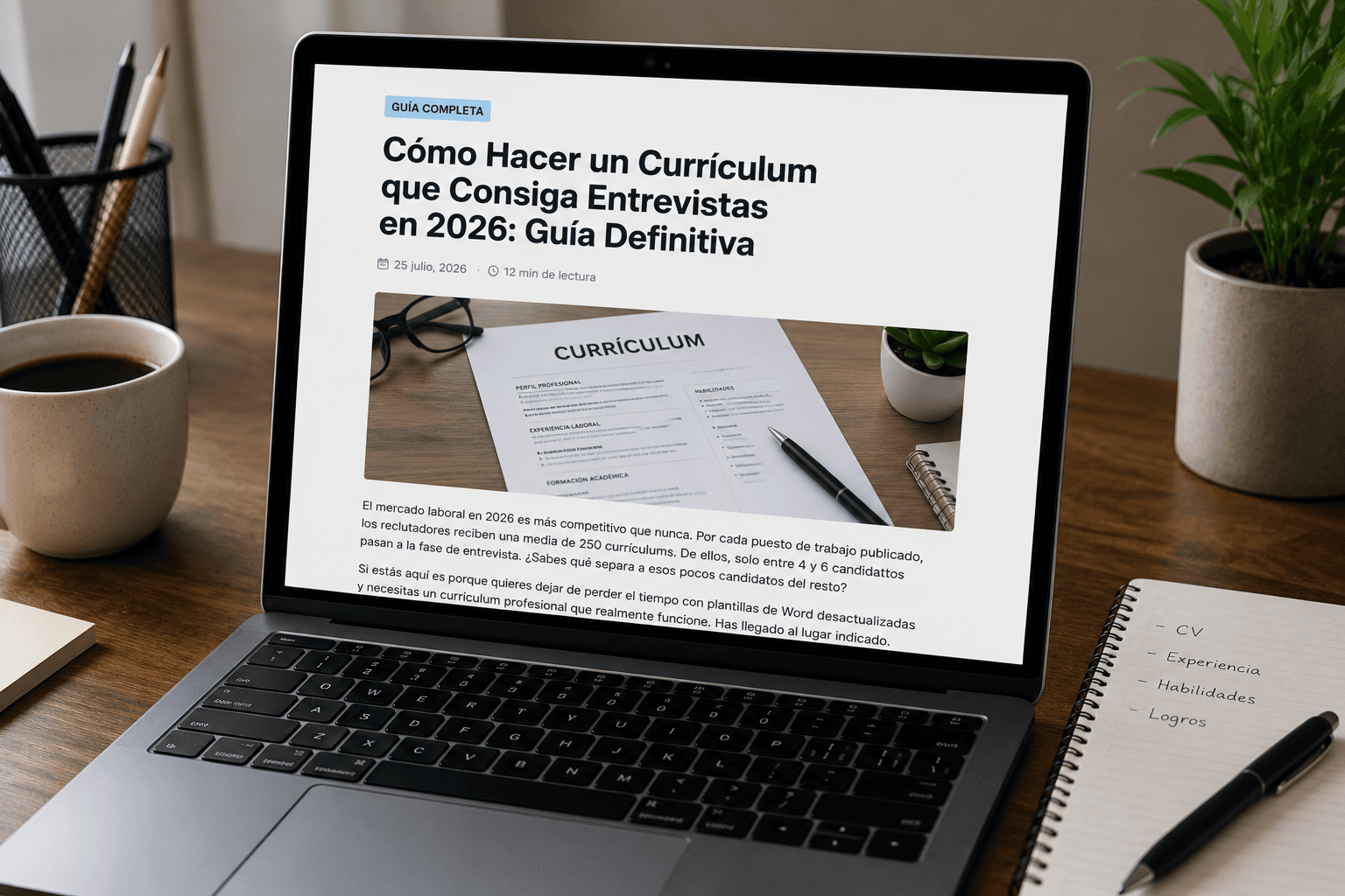 Cómo hacer un currículum
